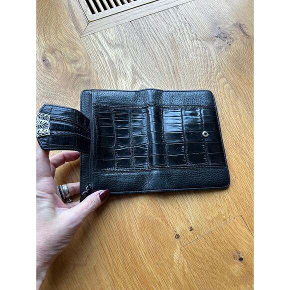 Brighton Black Leather Wallet - Picture 4 of 7